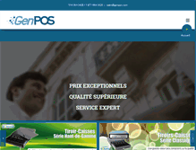 Tablet Screenshot of genpos.com